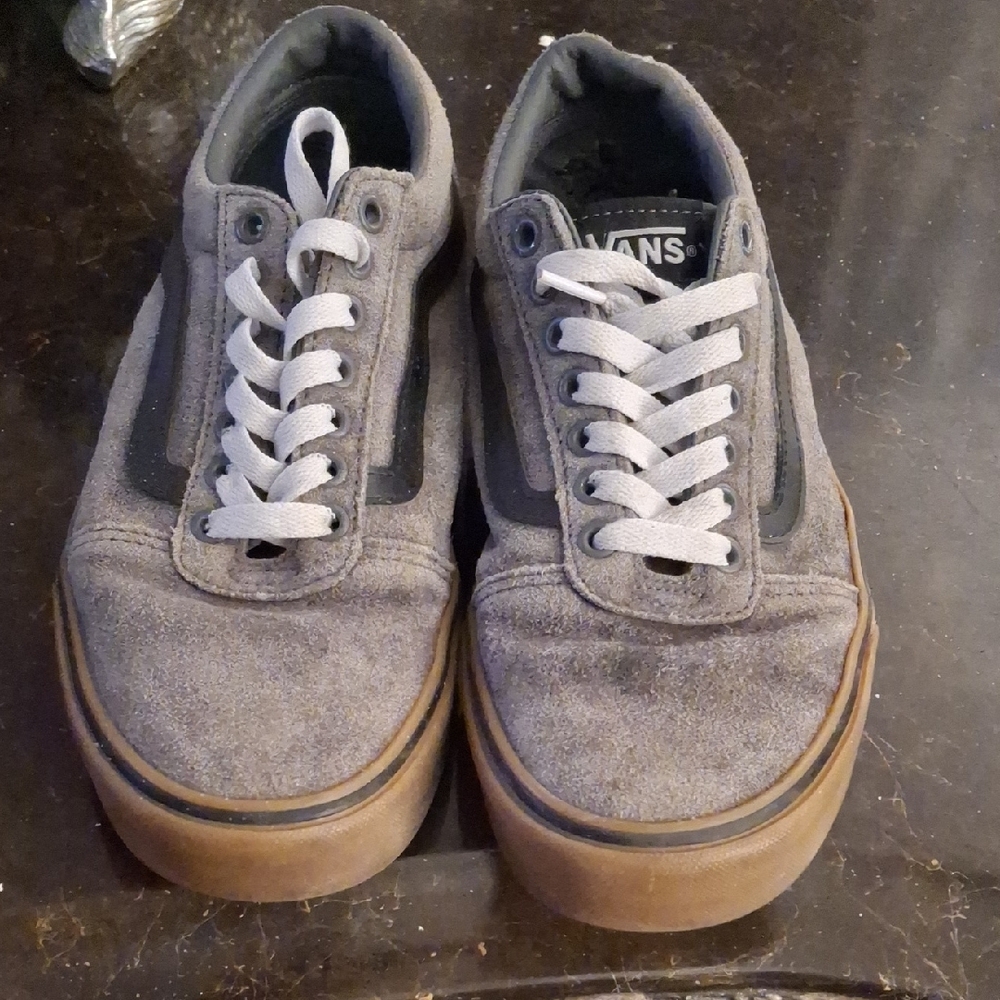 Vans Men's Gray Skate Shoes